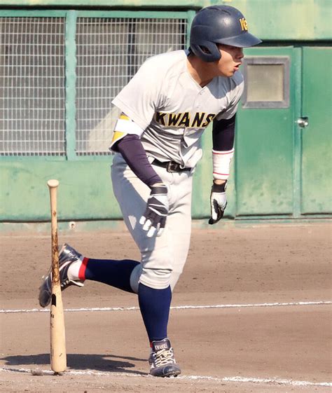 水口登間|＜注目の選手＞関学・水口登間内野手 巧打の2世「自分は自分。